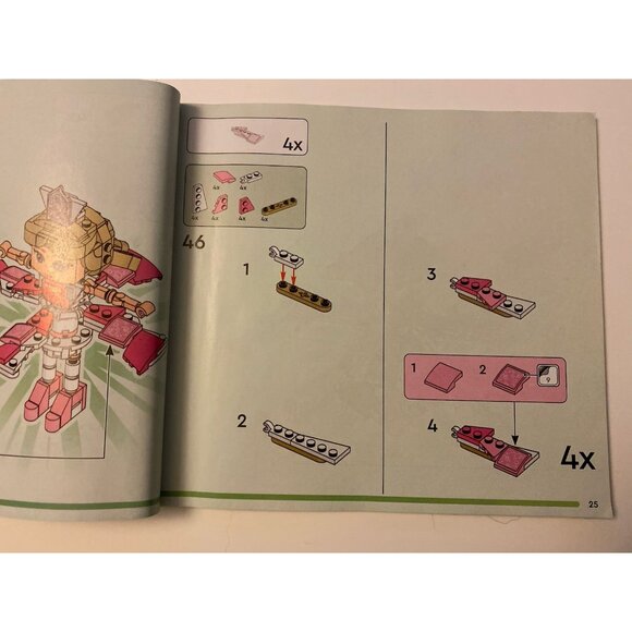 Lego MANUAL ONLY Wicked Elphaba & Glinda Figures #75682 Plus Bonus - Picture 2 of 8